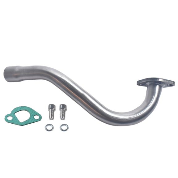 Exhaust Pipe For Predator 196cc 212cc GX160 GX200 Go Kart Parts