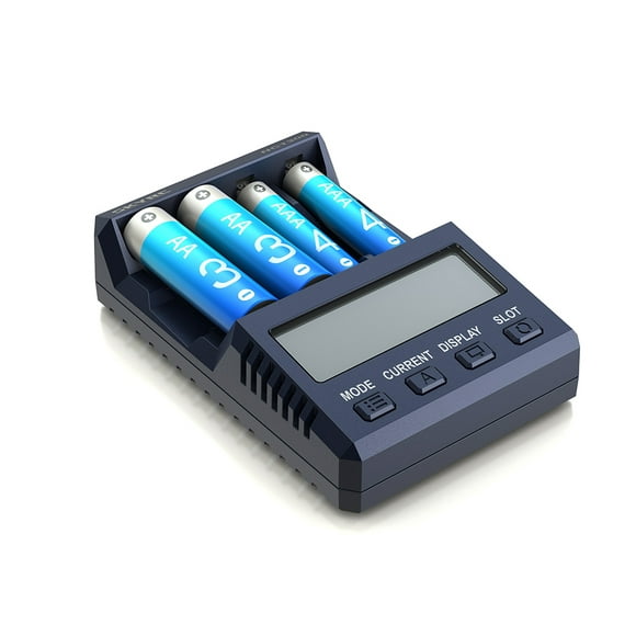 SKYRC NC1500 4-Slot Smart Battery Discharger & Analyzer for AAAAA Ni-MH Battery