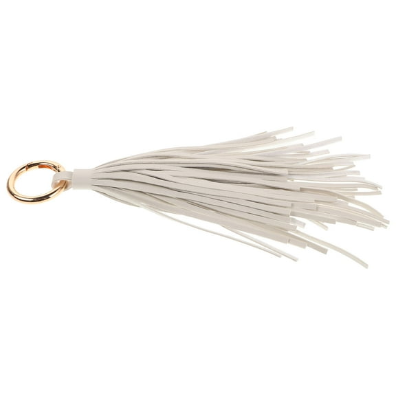 OUNONA Cute Beige Keychain Wallet Accessories Buckle Belt Charm Stylish and