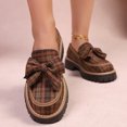 thumbnail image 4 of SACFOF Loafers for Women Comfort Round Toe Slip On Anti Slip Low Chunky Heel Penny Loafers for Work Daily Casual Dressy, 4 of 6