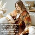 thumbnail image 5 of Sushi Otter Blanket Gifts for Women, Otter Flannel Blanket, Soft Warm Lightweight Throw Blankets for Bed Couch Home Travel Otter Decor Color576, 5 of 6