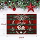 thumbnail image 2 of Juego de 6 manteles individuales de Navidad, diseño a cuadros, para festividades, reversibles, resistentes al calor, lavables, para Navidad, fiesta de cumpleaños, decoración de mesa (30.5 x 45.7 cm), 2 of 7