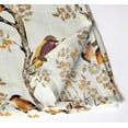 thumbnail image 2 of VargottamWarm Yellow Hues Nature Bird PerchPrint Cotton Muslin Napkins - Set of 12, 20-Inch, Luxurious Soft Cloth Napkins for Dining & Events, Absorbent, Washable & Eco-Conscious Tableware, 2 of 7