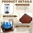 thumbnail image 3 of Uxcell Large Decorative Sand Timer, 60 Minutes Wood Hour Glass Timer Modern Wooden Hour Glass for Cooking Game Office Classroom Kitchen Home, Blue(Style 2), 3 of 6