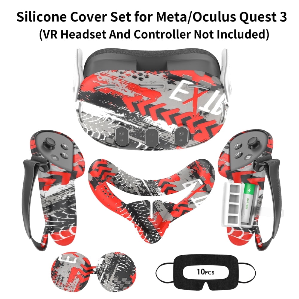 7 in 1 Accessories Bundle for 2024 Meta Quest 3s, Oculus Quest 3 S
