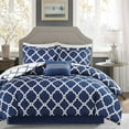 thumbnail image 5 of Home Essence Becker Reversible Bed in a Bag Bedding Set, Navy, King, 5 of 13