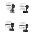 thumbnail image 1 of Faros LED para zapatos, 4 piezas Faros para zapatos Faros LED para zapatos con agujeros Luces LED para zapatos elaboradas con cuidado, 1 of 8