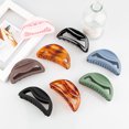 thumbnail image 4 of Clip à griffes à cheveux Matte: 4pcs Plastique Simple Simple Coiffure Clip Cince Accessoire Cheveux, 4 of 10