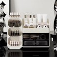 thumbnail image 4 of Caja de Almacenamiento de Maquillaje Estilo Cajón Organizador de Dormitorio Cosméticos de Plástico Cuidado de la Piel Tocador Contenedor de Artículos Varios de Escritorio, 4 of 6