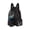 Black, variant on Drawstring Backpack, Mesh Separated Wet Pocket Beach Bag, Portable Waterproof Swim Gym Sack With Water Bottle Holders