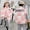 Pink, variant on Godderr 1-7Y Girls Boys Checkered Down Coats Jackets Winter Fall Warm Jackets with Buttons Short Down Coats for Kids Toddler Baby