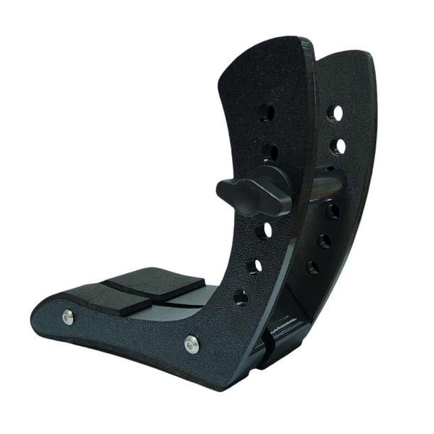 Soporte para guitarra eléctrica ajustable y ergonómico, accesorio ligero, soporte para bajo negro