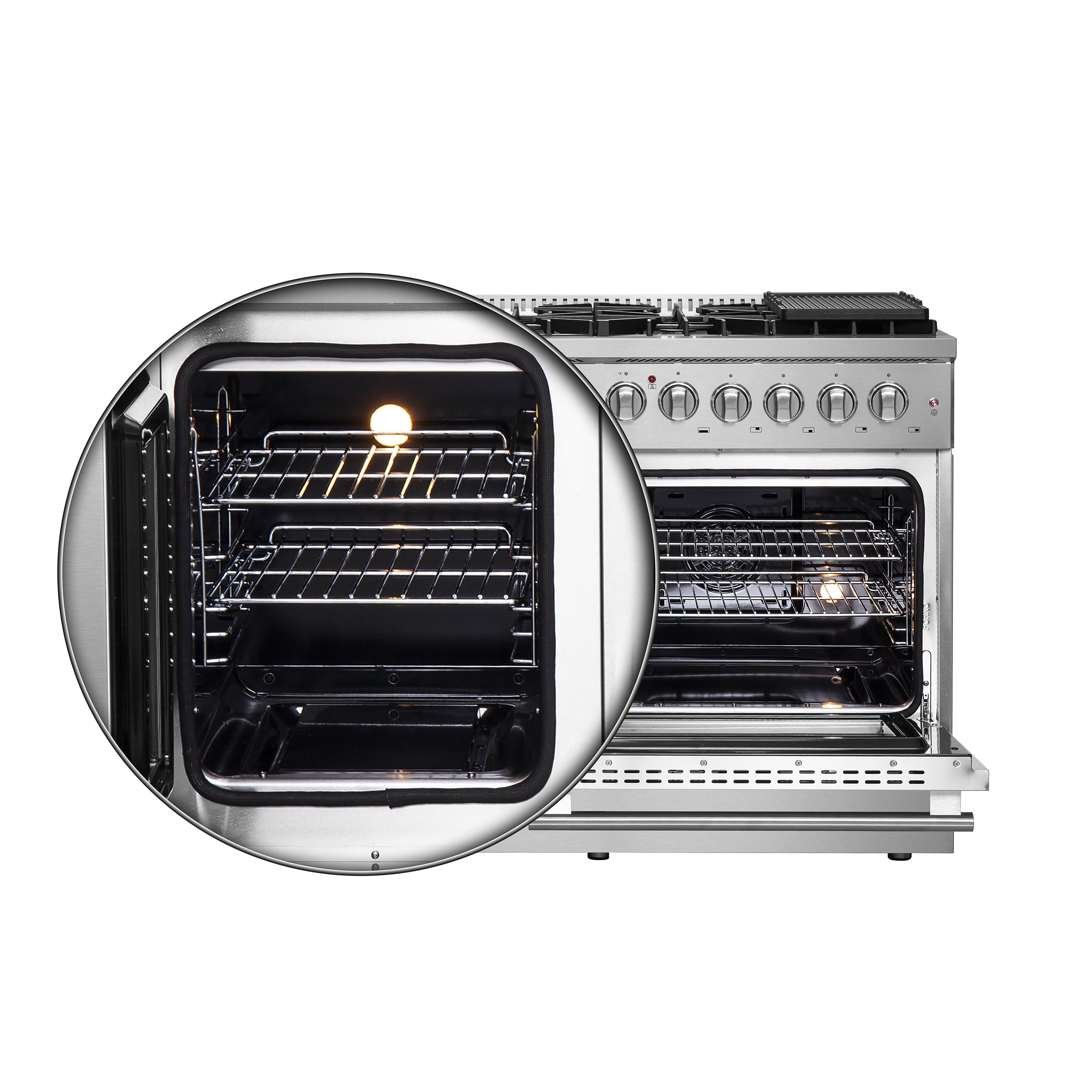 Forno FFSGS6356-48  Ranges|Dual Fuel Slide-in