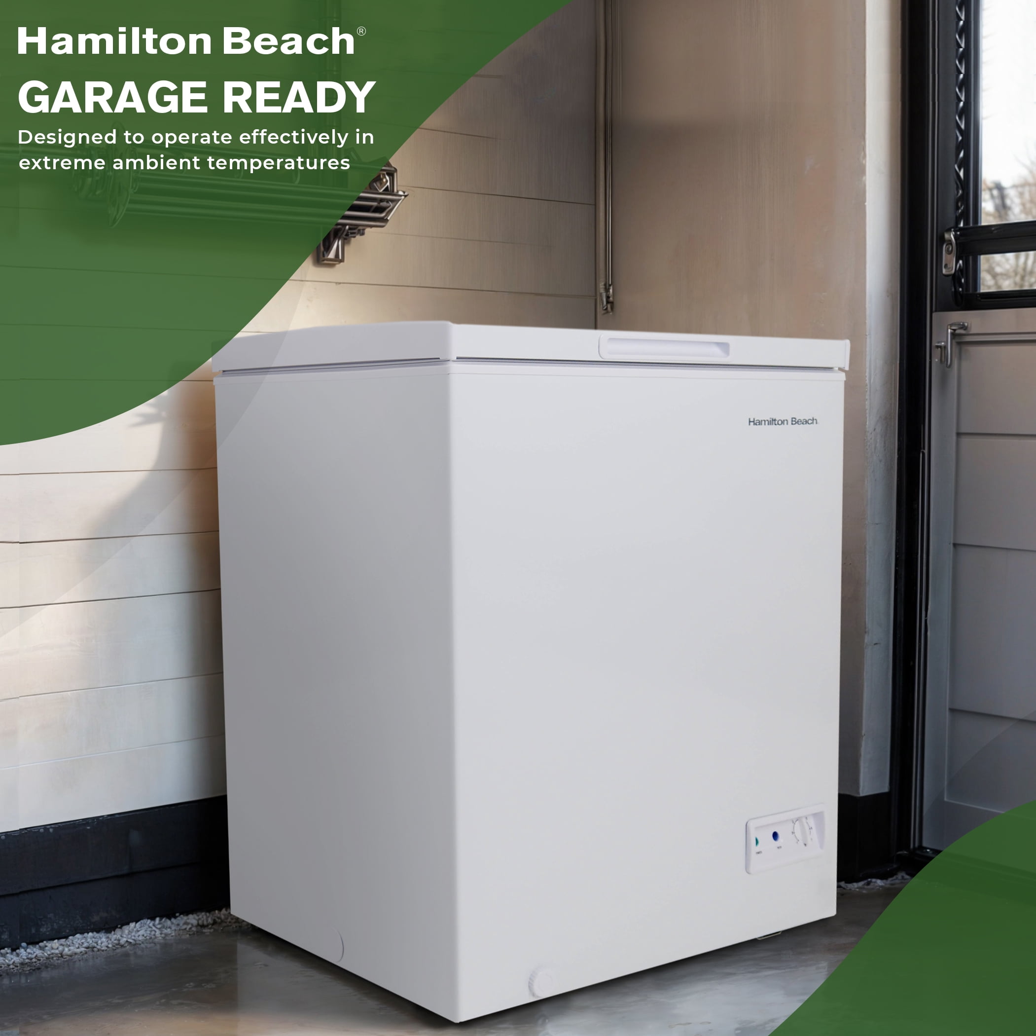 Hamilton Beach 5.0 Cu. Ft. Chest Freezer, White HBFRF510