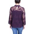 thumbnail image 3 of 3/4 Sleeve Lace Blouse, 3 of 3