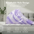 thumbnail image 5 of Sailvan Twin XL Mattress Topper, 2 Inch Cool Gel Memory Foam Mattress Topper Twin XL Size, For College Dorm, Home, Pressure Relief & Breathable, CertiPUR-US Certified, Purple, 5 of 10