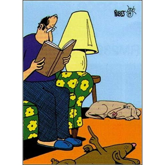 Hot Properties Rubes The Dog Didn't Do It Magnet RM4806