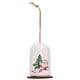 thumbnail image 2 of Fiudx Adorno de Vidrio de Papá Noel y Muñeco de Nieve, Decoración para Árbol de Navidad, Temática de Bendición, Fácil de Colgar, Decoración Festiva para El Hogar, Árbol de Navidad, Ventana, Chimenea,, 2 of 3