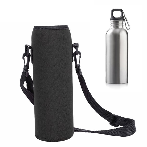 Funda De Botella De Agua, Bolsa De Botella Aislada De Deportes Al Aire Ajustables, Bolsa De Botella De Agua Con Diseño De Apertura Segura, Para Botellas De 1000 Ml Con Correa