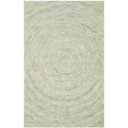 thumbnail image 1 of Safavieh Ikat Collection IKT635A Handmade Ivory and Blue Premium Wool Area Rug (6' x 9'), 1 of 2
