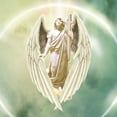 thumbnail image 2 of CafePress - Angel Gabriel Maternity T Shirt - Maternity Dark T-Shirt, 2 of 3