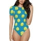 thumbnail image 1 of Fotbe Ball Tennis Body de Mujer con Cuello Redondo y Mangas Cortas, Sin Mangas Ajustado, Suave, Cómodo y Básico-X-Large, 1 of 7