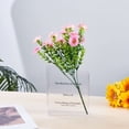 thumbnail image 6 of WEGFTDUOP Book Vase And Cultural Decoration Book Vase Beautiful Acrylic Vase Room Decoration Transparent Vase Home Office Bedroom Decoration, 6 of 8
