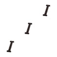 thumbnail image 4 of Cateissary Letrero de casa con letras de Metal negro, decoración de hierro impecable, placa para puerta, letras de Metal, números de casa B17--I Type1 NO1, 4 of 6