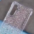 thumbnail image 5 of For Samsung Galaxy S24+ Case TPU+Acrylic Gradient 4 Corner Anti-fall Phone Cover - Pink+Green, 5 of 5