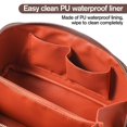 thumbnail image 4 of Bolsa de maquillaje Cuteseason Travel Toiletry, impermeable, piel sintética, 4 of 7