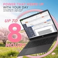 thumbnail image 6 of HP 255 G10 15.6" FHD Business Laptop, AMD Ryzen 7 7730U, 20GB RAM, 512GB PCIe SSD, Numeric Keypad, Webcam, Wi-Fi 6, HDMI, Windows 11 Pro, Black, 6 of 8