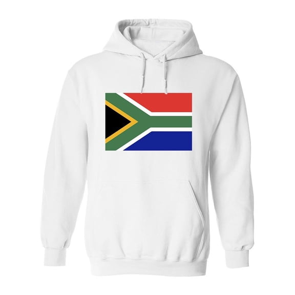 South Africa Flag Classic Design Hoodie Men -Image by Shutterstock, Male 3X-Large