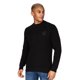 thumbnail image 1 of Crosshatch - Jersey Netherbie de Punto para Hombre (Negro), 1 of 4