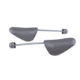 thumbnail image 2 of Soporte para botas ajustable de plástico Hugo gris, 2 of 6