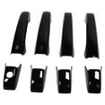 thumbnail image 3 of Reemplazo de cubierta decorativa para manija de puerta, color negro brillante, 8 Uds., para Jeep Patriot Grand Cherokee Durango, 3 of 12