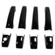 thumbnail image 5 of Reemplazo de cubierta decorativa para manija de puerta, color negro brillante, 8 Uds., para Jeep Patriot Grand Cherokee Durango, 5 of 9
