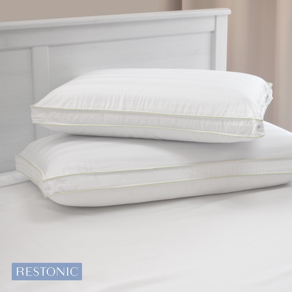 Restonic Adjustable ComfortCare Memory Foam & Fiber Standard Pillow