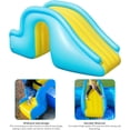 thumbnail image 2 of Pool Slides Inflatable Water Slide Durable Swimming Pool Slide Step Inflatable Play Center Pool Accessories for Boys Girls Summer Play, 2 of 5
