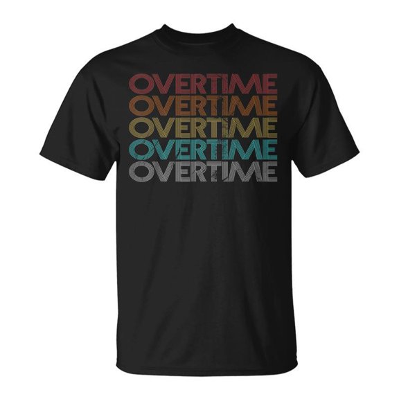 Retro Overtime TShirt