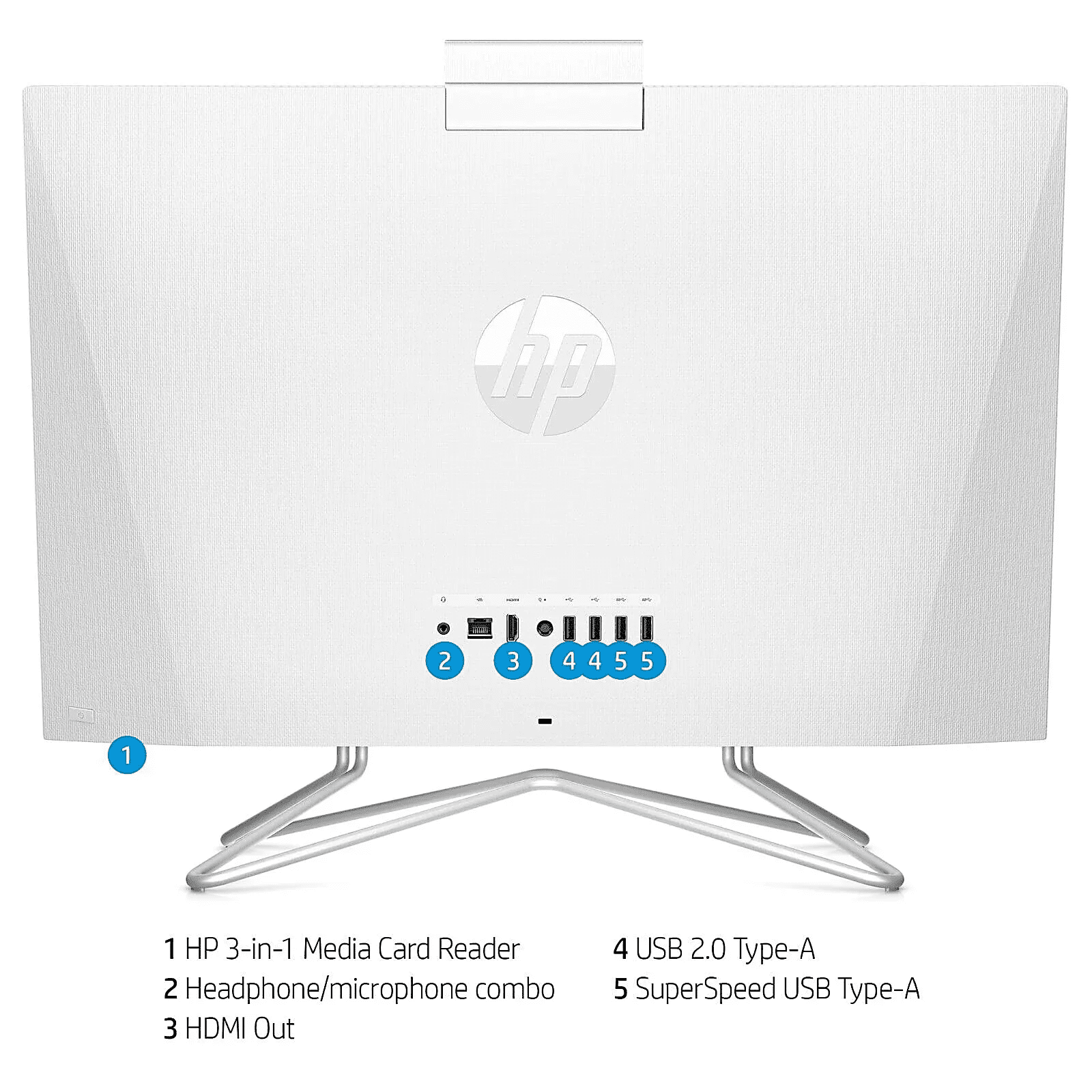 HP 24 Premium All-in-One Desktop Computer 23.8