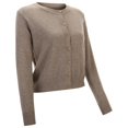 thumbnail image 5 of Cardigan Sweaters for Women Long Sleeve Round Neck Button Cropped Knitted Sweater Jacket Womens Cardigan Sweaters, 5 of 8