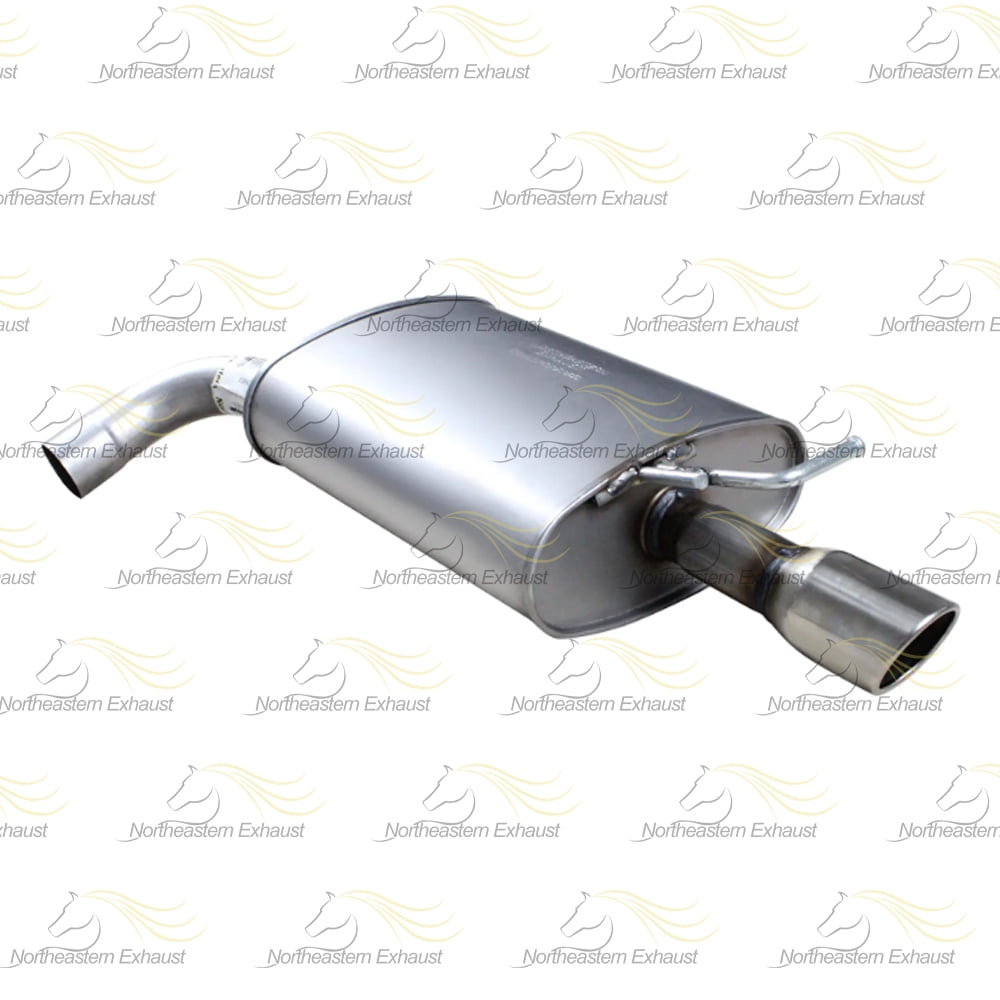 Stainless Steel Driver Side Muffler for 2011-2016 Ford Explorer 3.5L | 2012-2015 Explorer 2.0L