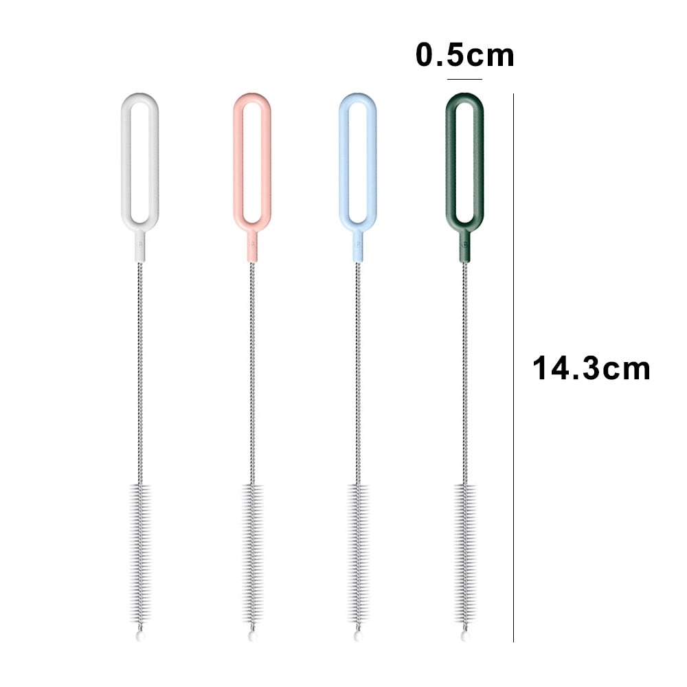 Ensemble De Brosses De Nettoyage De Paille à Boire – Nettoyeur De Tuyaux Extra Long De 9 Pièces Pour Verres, Tasses De Paille, Bouteilles Et Tubes