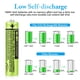 thumbnail image 4 of Pilas AAA recargables EOCIK BK-40AAABU 400 mAh 1,2 V (paquete de 6), 4 of 7