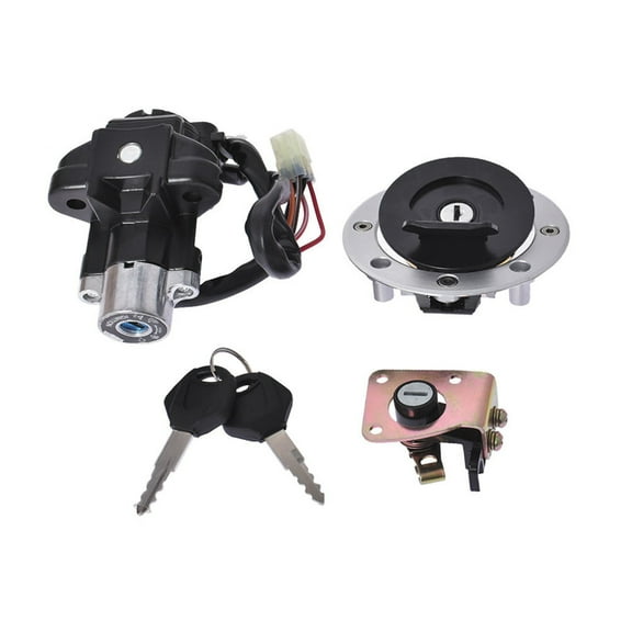 Ignition Switch Seat Gas Cap Lock Key Replacement for Suzuki Vstorm 1000 DL1000 SV650 GSXR600 GSXR750 GSXR1000 GSX1400