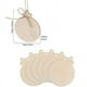 thumbnail image 5 of 50 Piezas de Adornos Navideños de Madera para Hacer Tú Mismo, Grandes Rodajas de Madera Natural Pretaladradas con Agujeros, Círculos de Madera para Manualidades Navideñas, 5 of 5