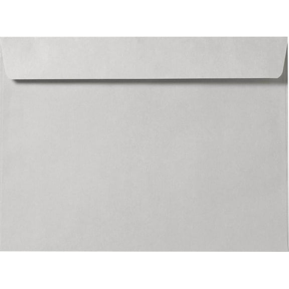 LUXPaper 9 x 12 Booklet Envelopes, Gray Kraft , 250/Pack