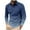 Blue, variant on yillto Men Big and Tall Tops Buttons Neck Striped Long Sleeve Golf Shirts Pullover Casual Athletic Tee