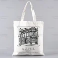 thumbnail image 3 of Good Omens Crowley inefable David bolso de compras para mujer, bolso de mano ecológico reutilizable, bolso de mano Retro grande, bolso de compras para mujer, 3 of 5
