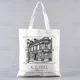 thumbnail image 3 of Good Omens Crowley inefable David bolso de compras para mujer, bolso de mano ecológico reutilizable, bolso de mano Retro grande, bolso de compras para mujer, 3 of 5